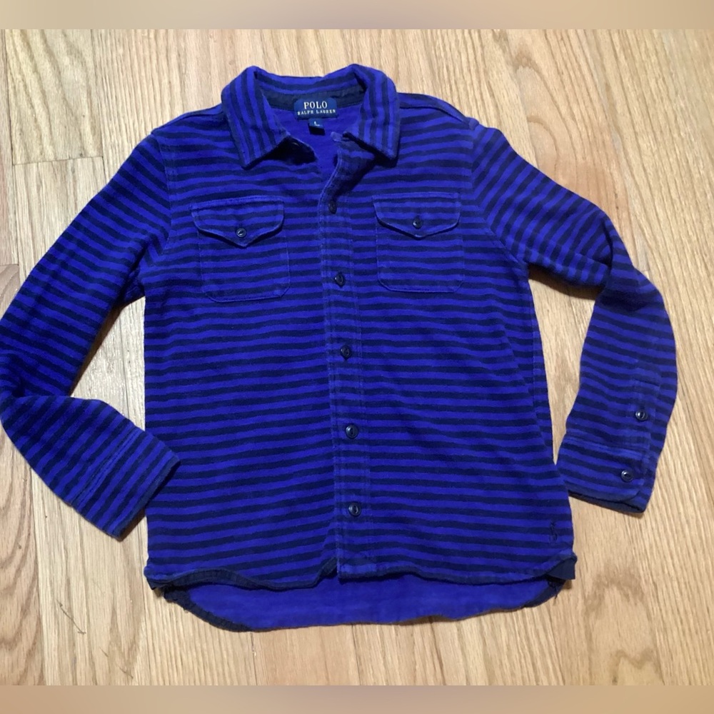 Ralph Lauren Striped Cotton Button Up